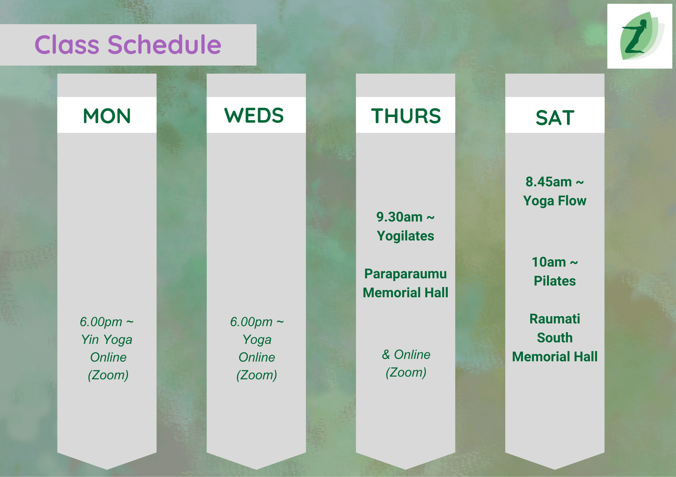 Timetable book with several time slots available